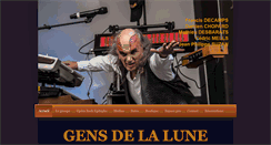 Desktop Screenshot of gensdelalune.fr